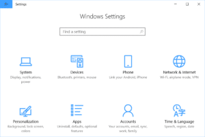 WindowsSettings