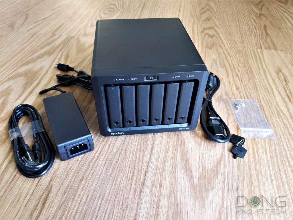 Synology 6 bay 2.5 NAS DS620slim (Diskless)