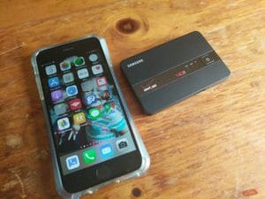 Smartphone and Hotspot