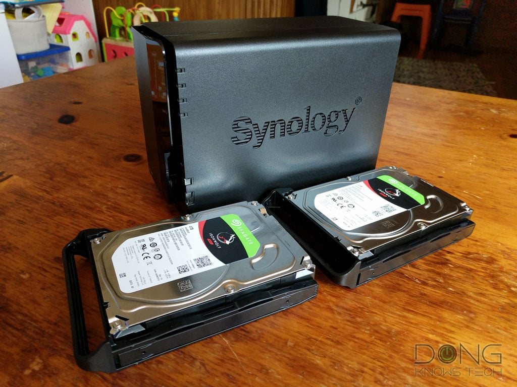 synology ds418 minimserver