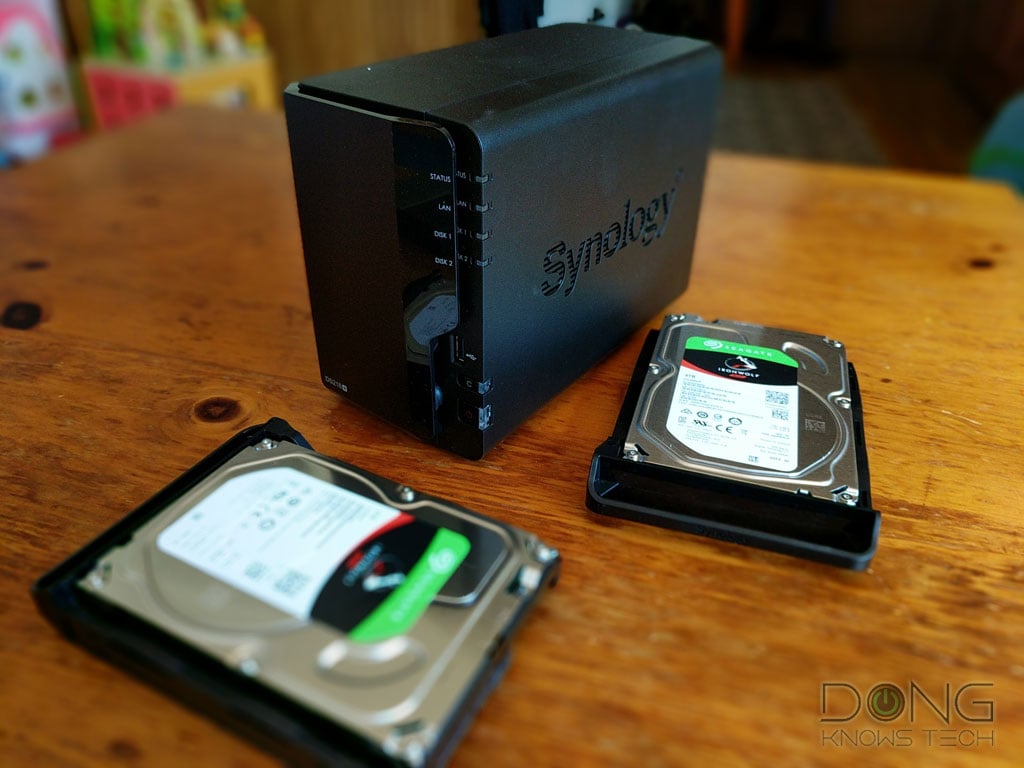 Synology DS218+ DiksStation NAS Server Review - Dong Knows Tech