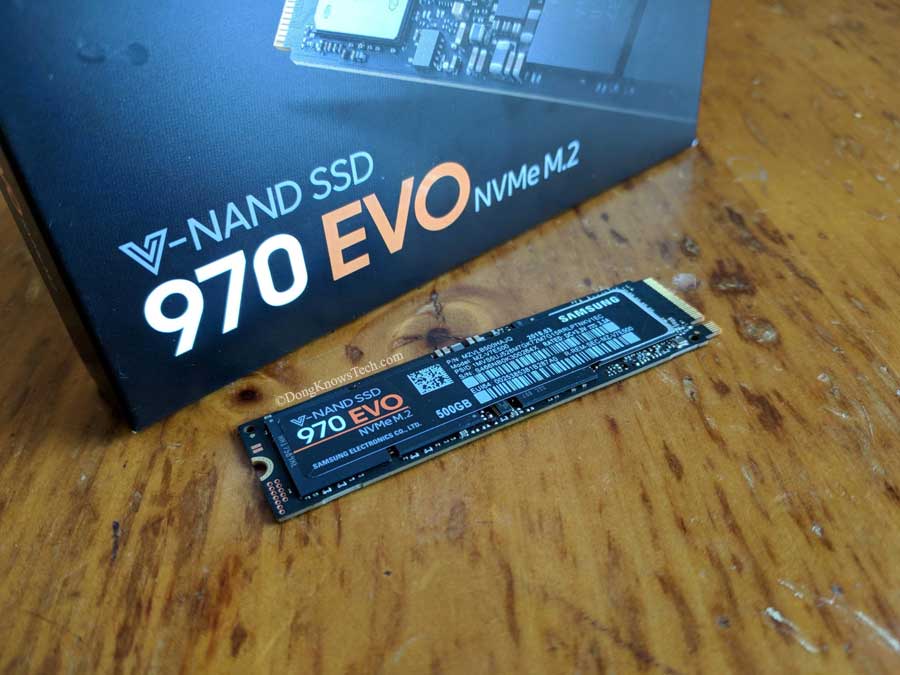 Samsung 970 EVO 1TB M.2 NVMe PCIe SSD Review