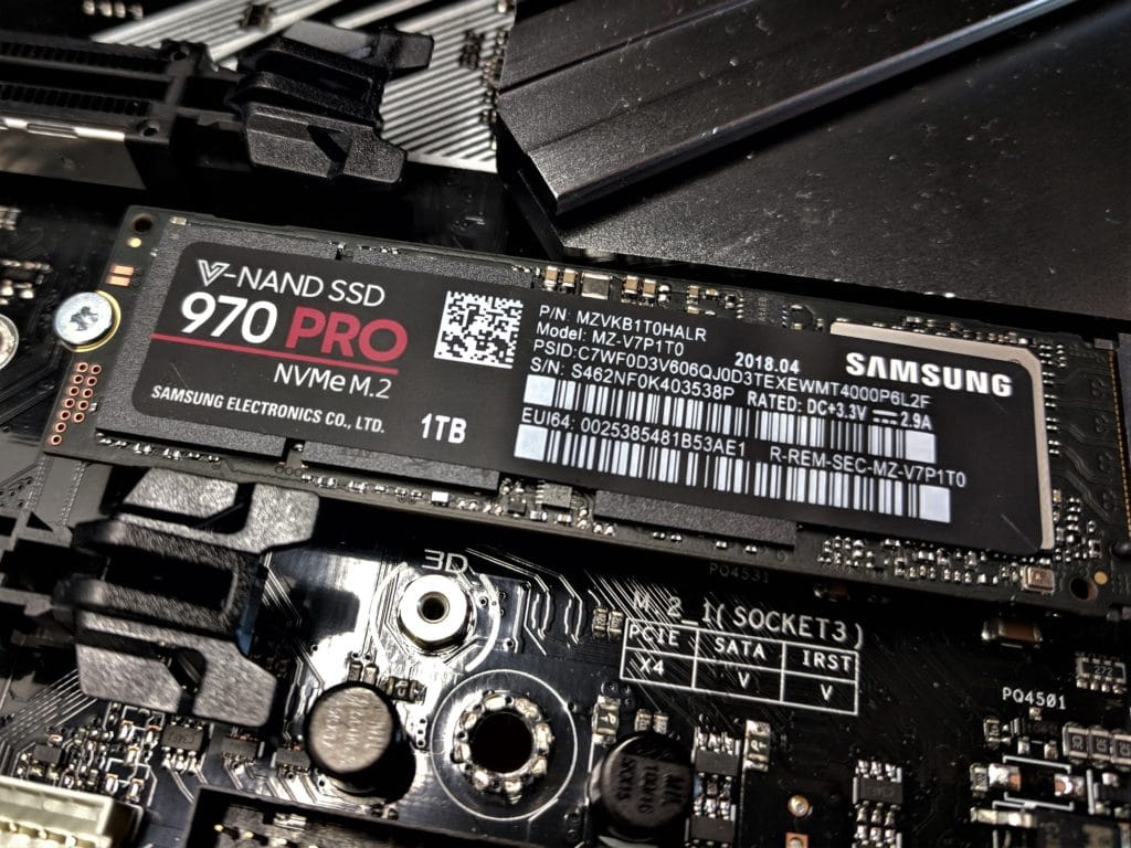 owc aura pro vs samsung 970 evo ssd