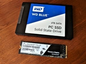 WD SSDs