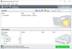 SanDisk SecureAccess Vault