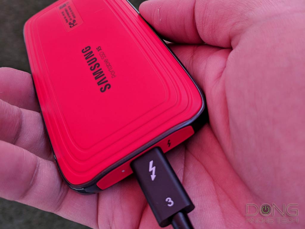 Samsung X5 Portable SSD Review | Dong Knows Tech