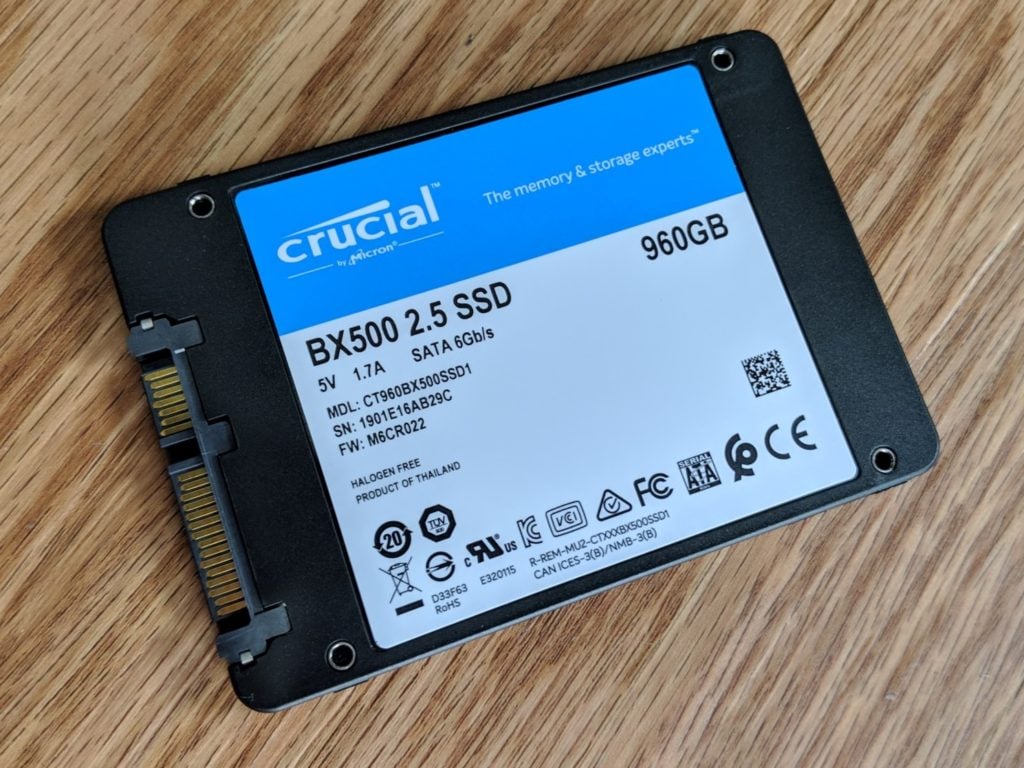 Crucial BX500 2.5 120 Go au meilleur prix sur