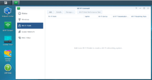 Synology Mesh Setup step 1