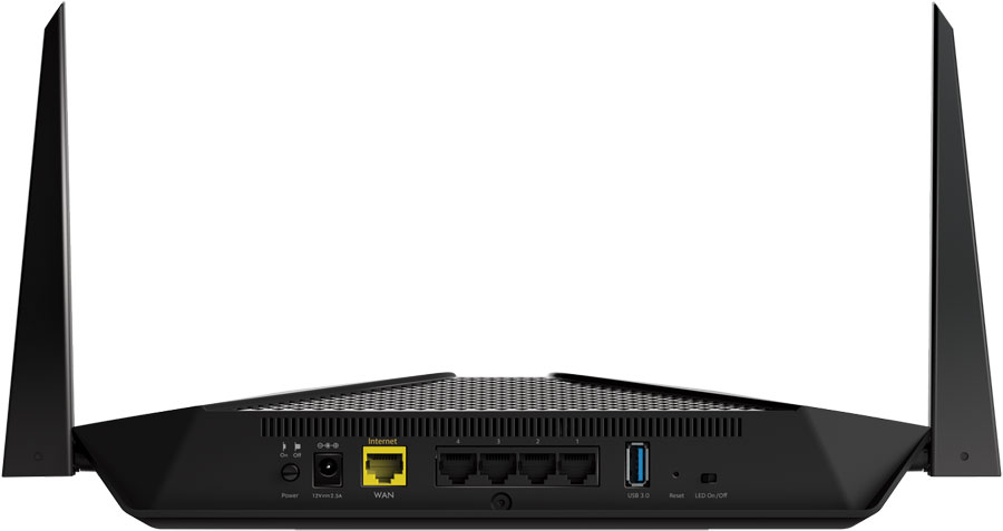 NETGEAR RAX40 Back | Dong Knows Tech