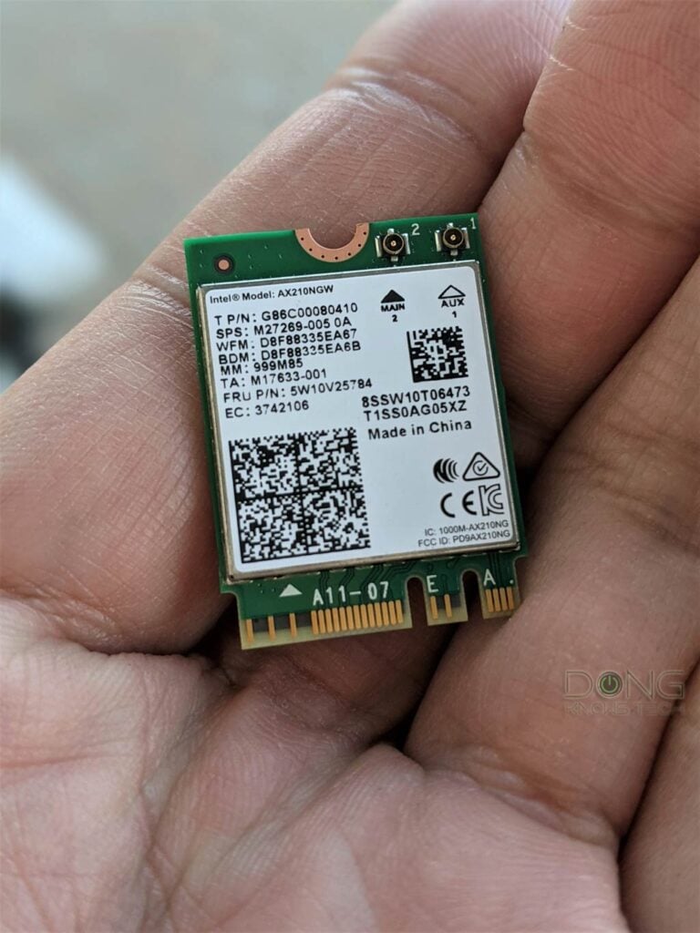 Intel AX210 Wi-Fi 6E Module