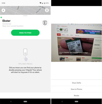 Ekster Chipolo App