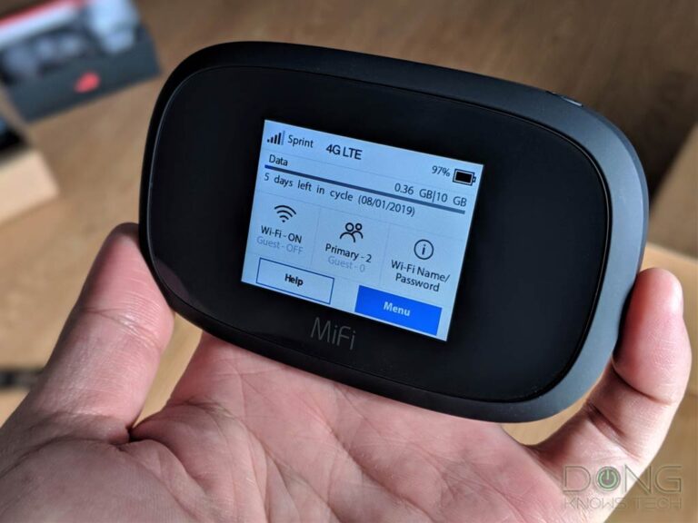 Sprint MiFi 8000 Review A Cool Hotspot for a Price Dong Knows Tech
