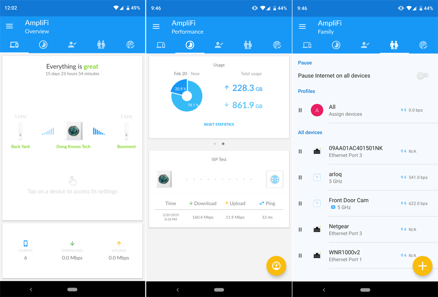 AmpliFI HD Mobile App