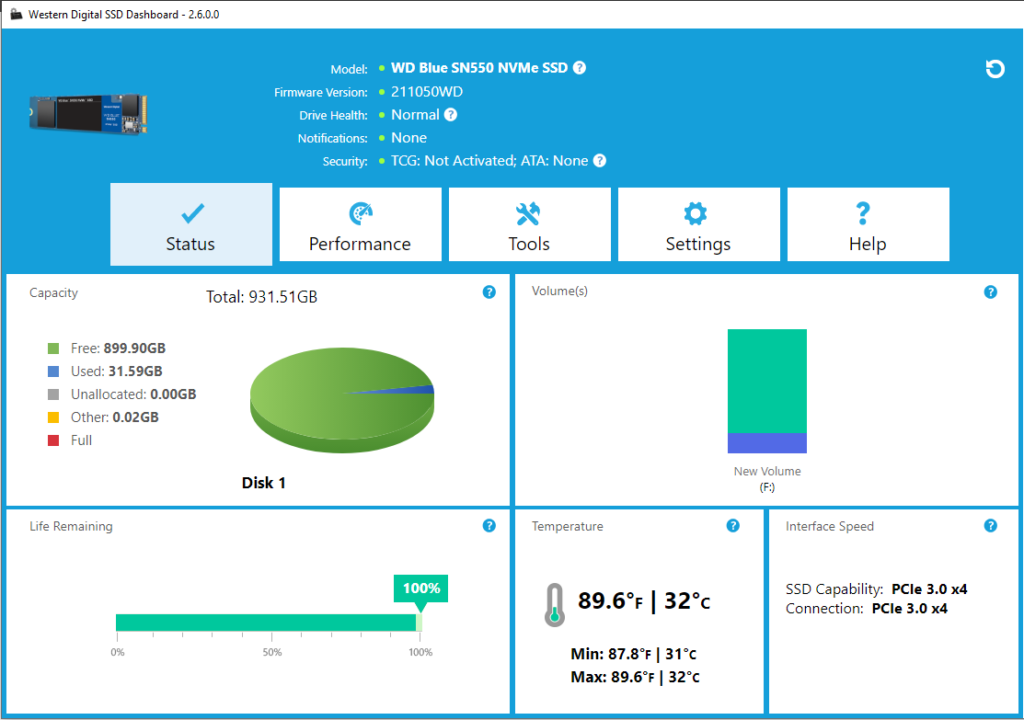 WD SSD Dashboard 5.3.2.4 for iphone instal