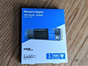 WD Blue SN550 SSD BOX