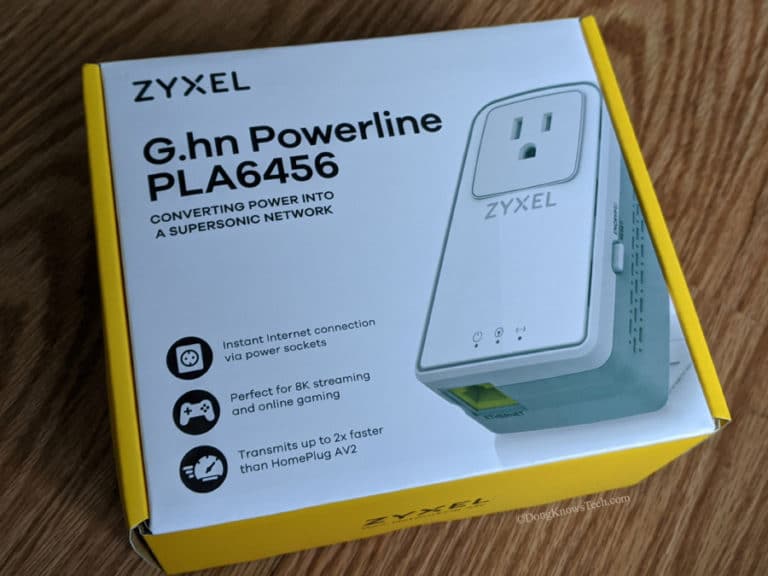 Zyxel PLA6456BBKIT Powerline Adapter Kit Review Dong Knows Tech