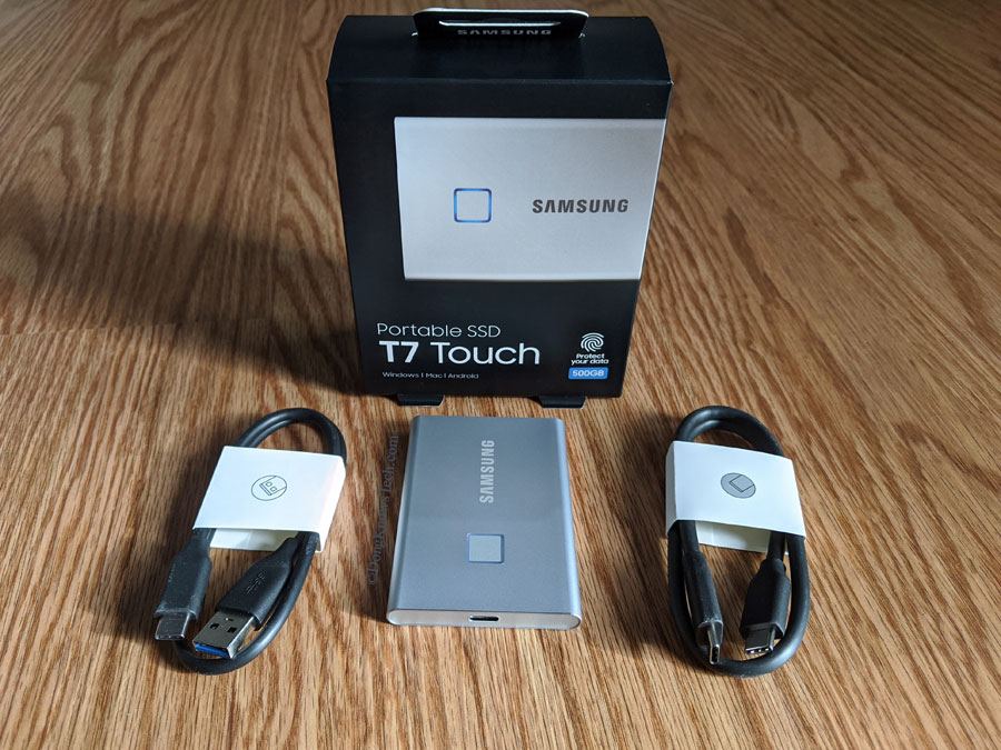 Samsung T7 and T7 Touch Review: Secure Portable SSDs to Buy | Dong