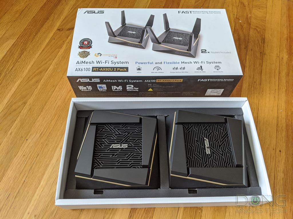 Asus RT-AX92U Review: Odd, Cute, and Effective | Dong Knows Tech Asus RT-AX92U Review: Odd, Cute, and Effective | Dong Knows Tech