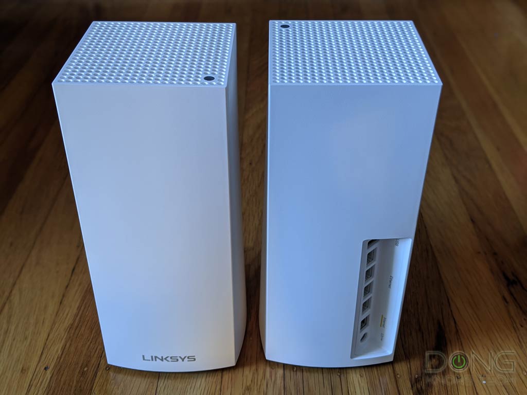 Linksys MX10 Back