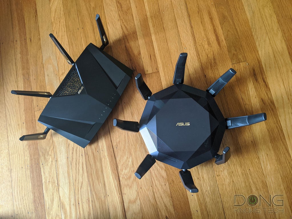 ASUS RT-AX89X Mesh Wi-Fi Router with a Networking Pro 1200 Platform