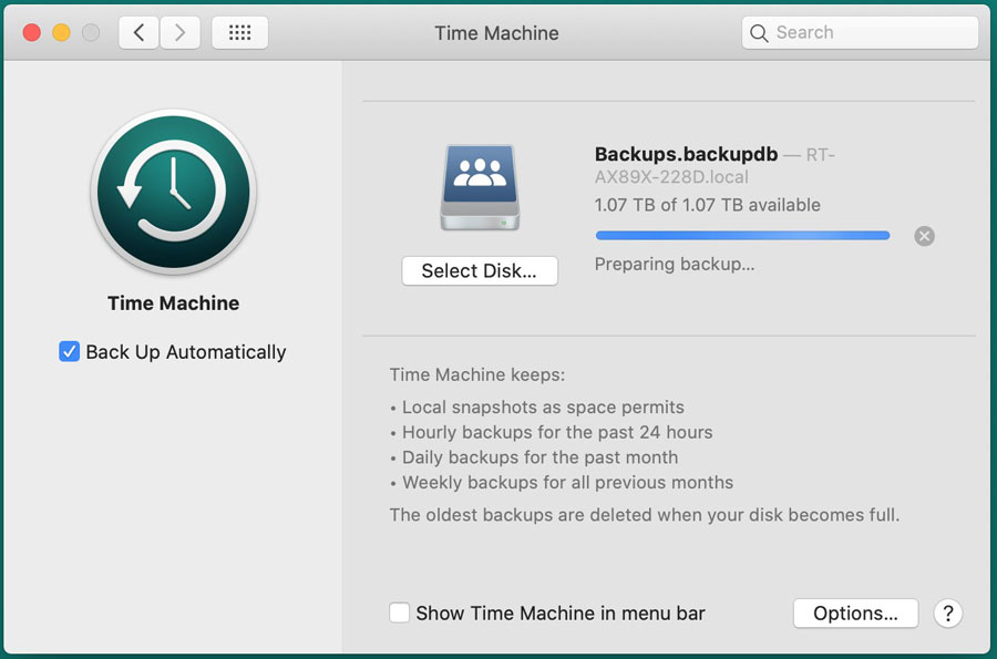 wifi time machine for mac