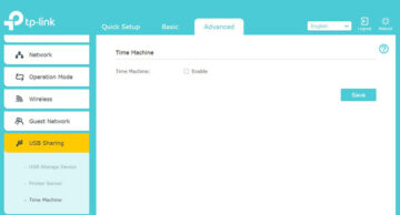 Time Machine TP-Link