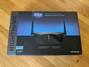 NETGEAR RAX40 box