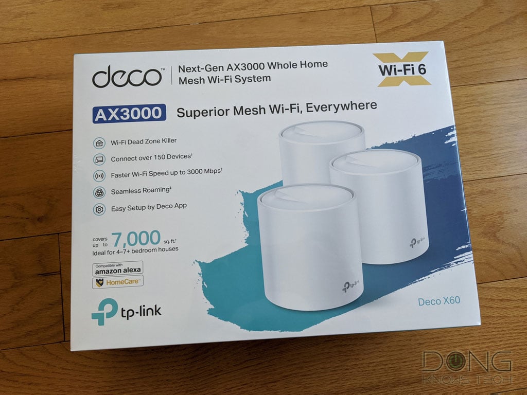 TP-Link Deco X60 AX3000 Whole Home Mesh WiFi System Review