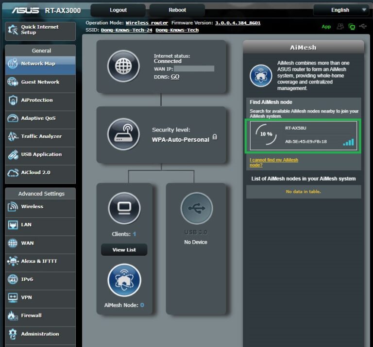 ASUS RT-AX58U (AX3000) Review: Solid Twins | Dong Knows Tech