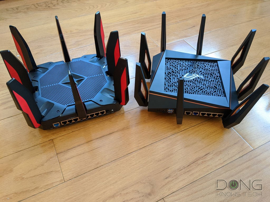 TP-Link Archer AX11000 vs Asus GT-AX11000: Cool Look vs Substance