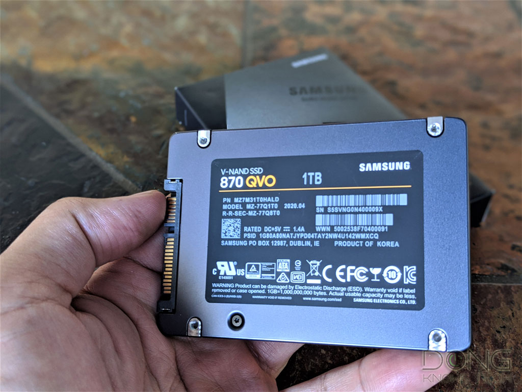 Samsung Ssd 870 Qvo Review An Excellent Upgrade Dong Knows Tech