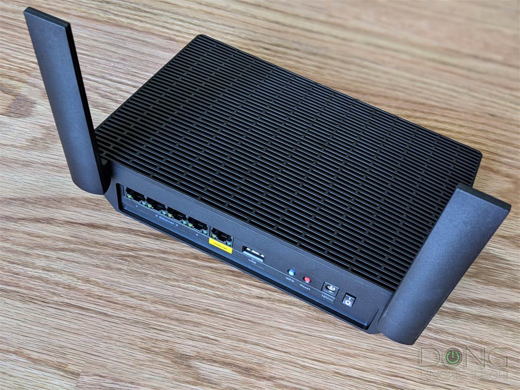 setup a linksys router