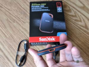 SanDisk Extreme Pro Portable SSD 10