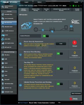 RT-AX86U Network Protection