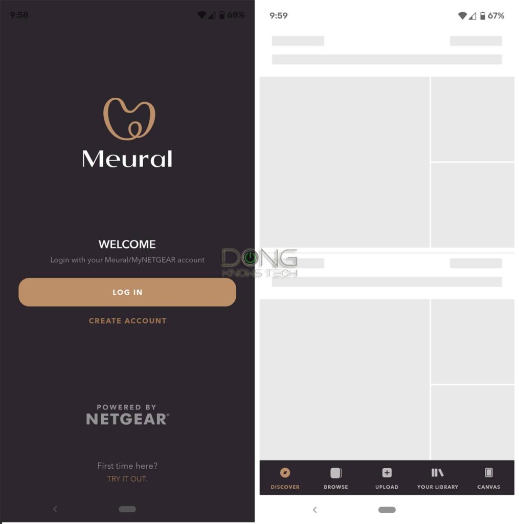 Meural App Login