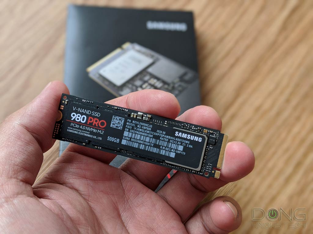 Review - Samsung 980 PRO PCIe 4.0 NVMe SSD 250GB - Great example of why  premium SSDs have their own market