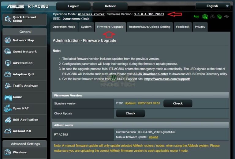Asus Rog Router Wrt Web Ui ASUSWRT Firmware vs. ASUSwrt-Merlin 101: Behind the Routers' Cool Magic ...