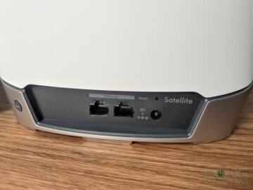 Orbi RBS750 Ports