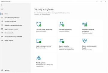 Windows 10 Security