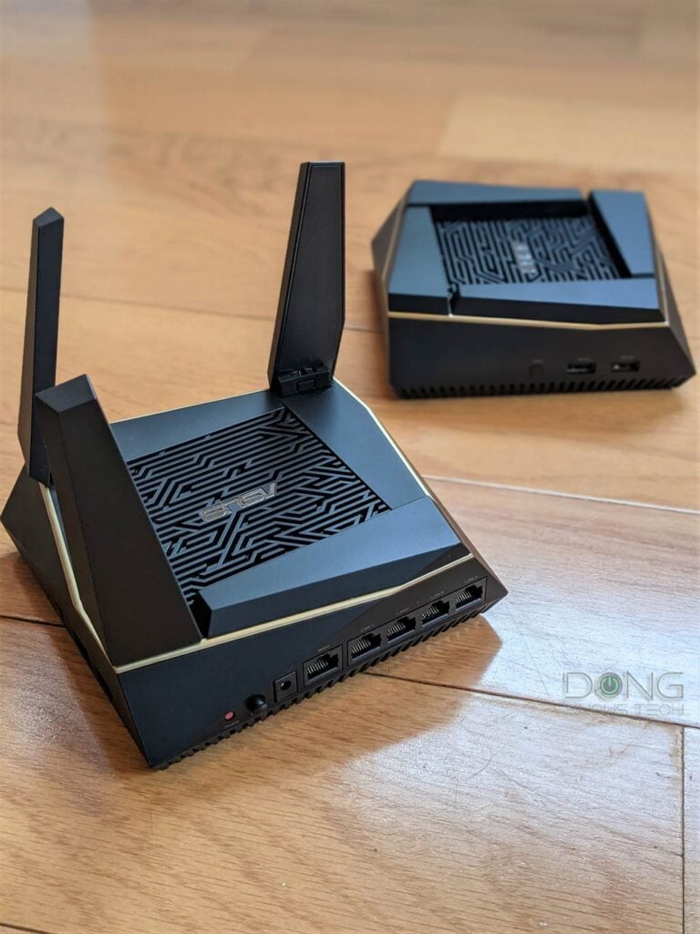 Asus RT-AX92U Review: Odd, Cute, and Effective | Dong Knows Tech
