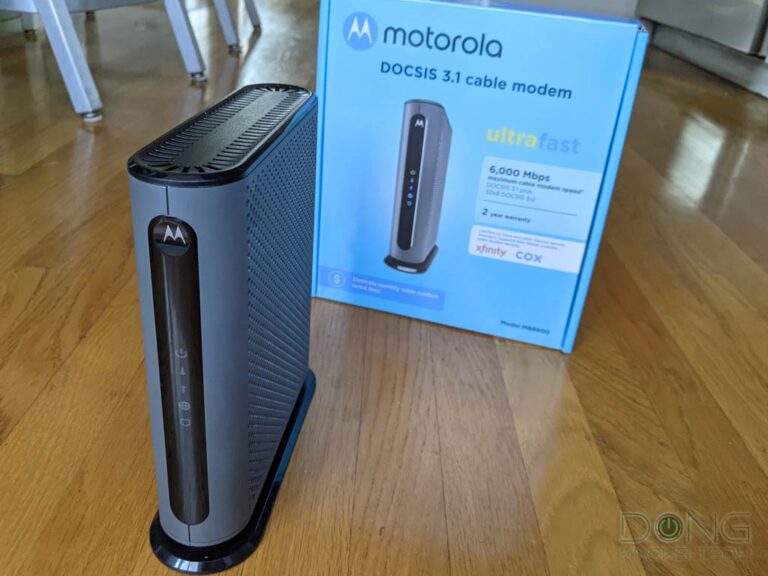 Motorola MB8600 Cable Modem 8 1