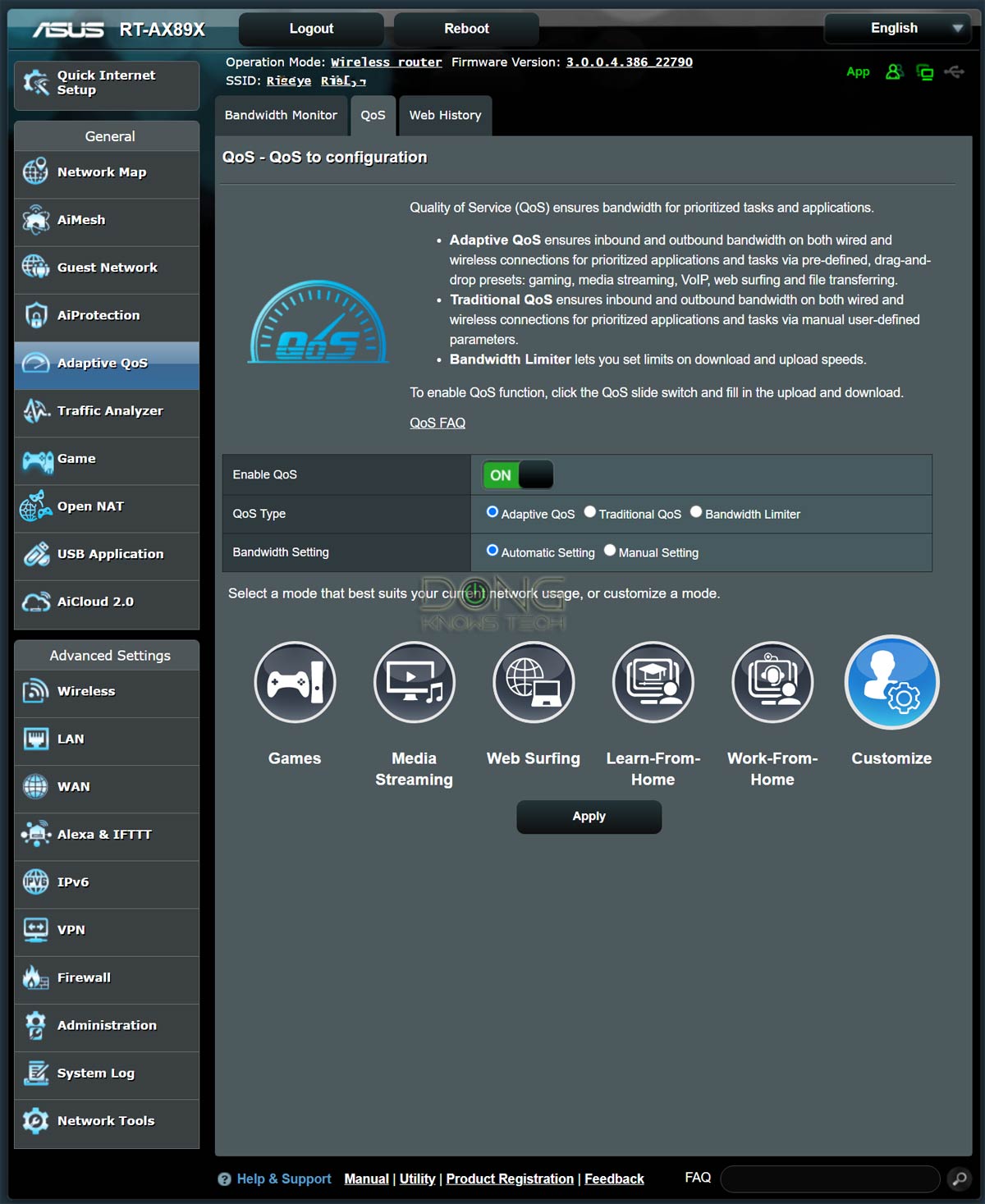 ASUS RT-AX89X Review: An Outstanding Wi-Fi 6 Router | Dong Knows Tech