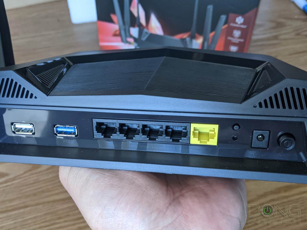 D-Link DIR X5460 Wi-Fi 6 Router Ports