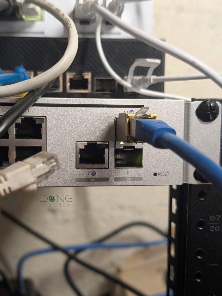A Ubiquiti UniFi Cloud Gateway (shown here the UDM-Pro Max) can handle more dual WAN and more
