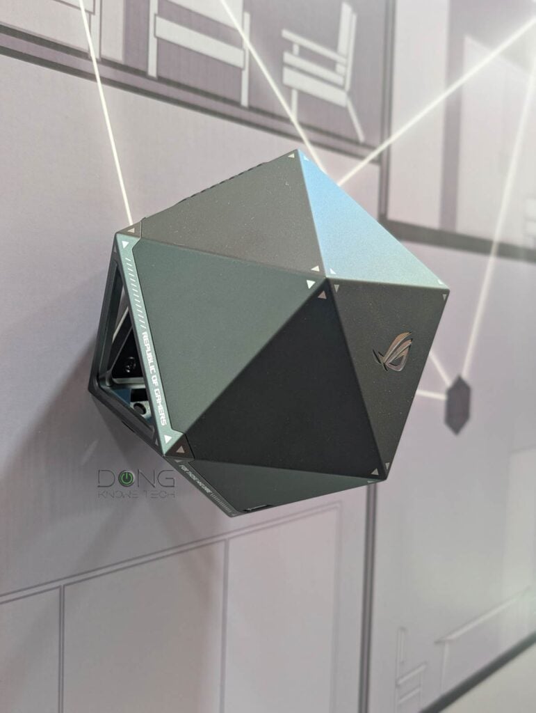 ROG NeoCore: ASUS Unveils First Wi-Fi 8 Concept Router and Real-World Draft-Based Performance 2 ASUS ROG NeoCore Wi-Fi 8 Router is also available in black and is wall mount ready with mounting accessories included