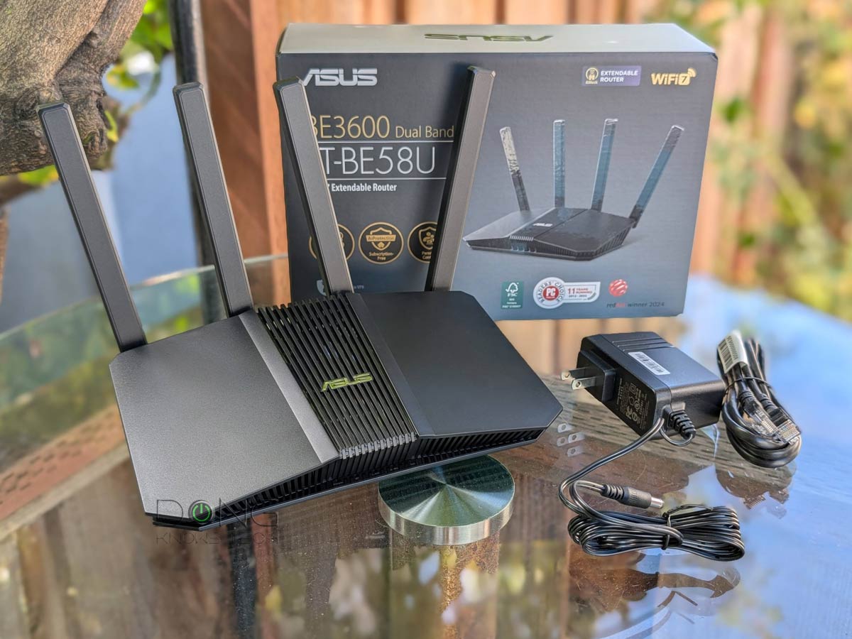 ASUS RT BE58U router