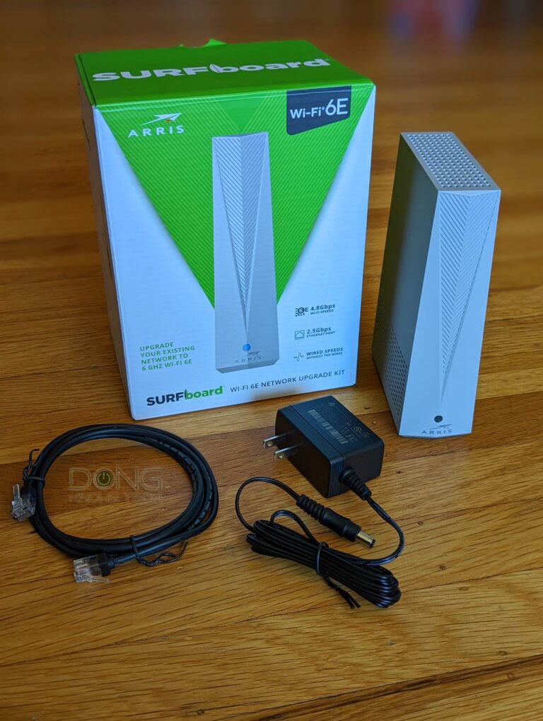 ARRIS SURFboard W6U Review A Cool 6GHz Upgrade Dong Knows Tech