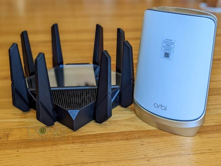 ASUS GT-AXE16000 vs. NETGEAR Orbi RBRE960