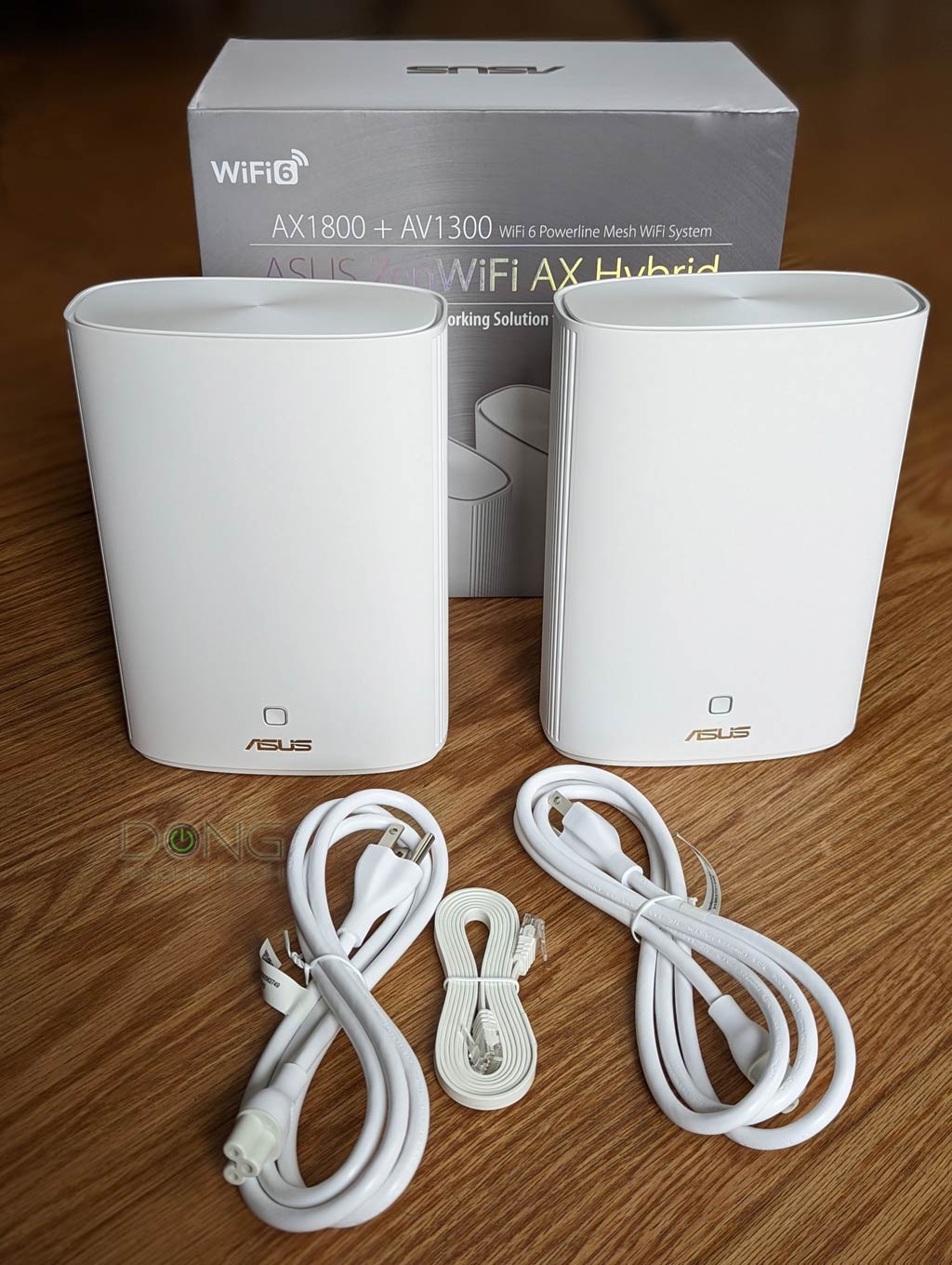 Asus ZenWiFi AX Hybrid XP4 Box Content