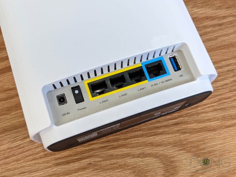 ASUS ZenWiFi ET8 Tri band Wi-Fi 6E Mesh System